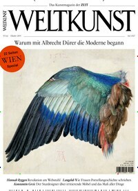 Titelbild der Ausgabe 162/2019 von Weltkunst. Diese Zeitschrift und viele weitere Reisemagazine, Freizeitmagazine und Wissensmagazine als Abo oder epaper bei United Kiosk online kaufen.