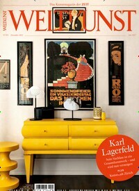 Titelbild der Ausgabe 193/2021 von Weltkunst. Diese Zeitschrift und viele weitere Reisemagazine, Freizeitmagazine und Wissensmagazine als Abo oder epaper bei United Kiosk online kaufen.