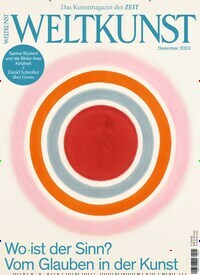 Titelbild der Ausgabe 221/2023 von Weltkunst. Diese Zeitschrift und viele weitere Reisemagazine, Freizeitmagazine und Wissensmagazine als Abo oder epaper bei United Kiosk online kaufen.