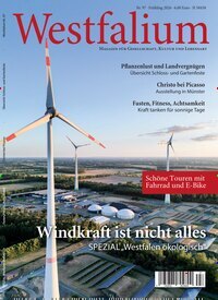Titelbild der Ausgabe 1/2026 von Westfalium. Diese Zeitschrift und viele weitere Lifestylemagazine und Peoplemagazine als Abo oder epaper bei United Kiosk online kaufen.