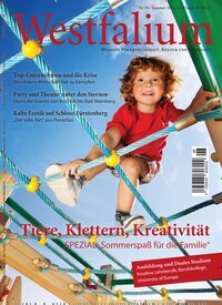 Titelbild der Ausgabe 2/2026 von Westfalium. Diese Zeitschrift und viele weitere Lifestylemagazine und Peoplemagazine als Abo oder epaper bei United Kiosk online kaufen.