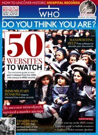 Titelbild der Ausgabe 1/2026 von Who Do You Think You Are? . Diese Zeitschrift und viele weitere Reisemagazine, Freizeitmagazine und Wissensmagazine als Abo oder epaper bei United Kiosk online kaufen.