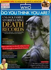 Titelbild der Ausgabe 7/2026 von Who Do You Think You Are? . Diese Zeitschrift und viele weitere Reisemagazine, Freizeitmagazine und Wissensmagazine als Abo oder epaper bei United Kiosk online kaufen.