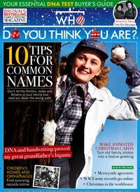 Titelbild der Ausgabe 13/2025 von Who Do You Think You Are? . Diese Zeitschrift und viele weitere Reisemagazine, Freizeitmagazine und Wissensmagazine als Abo oder epaper bei United Kiosk online kaufen.