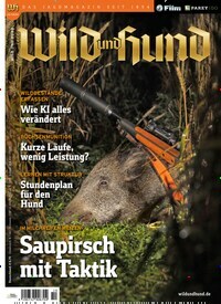 Titelbild der Ausgabe 10/2024 von Wild und Hund. Diese Zeitschrift und viele weitere Sportmagazine als Abo oder epaper bei United Kiosk online kaufen.