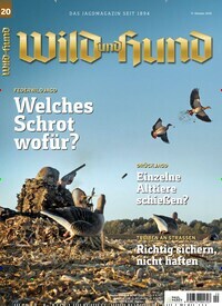 Titelbild der Ausgabe 20/2019 von Wild und Hund. Diese Zeitschrift und viele weitere Sportmagazine als Abo oder epaper bei United Kiosk online kaufen.