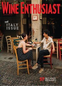 Titelbild der Ausgabe 8/2026 von Wine Enthusiast Magazine. Diese Zeitschrift und viele weitere Kochzeitschriften und Backzeitschriften als Abo oder epaper bei United Kiosk online kaufen.