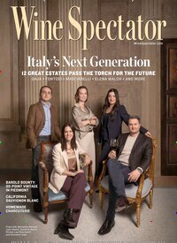 Titelbild der Ausgabe 4/2026 von Wine Spectator. Diese Zeitschrift und viele weitere Gartenzeitschriften und Wohnzeitschriften als Abo oder epaper bei United Kiosk online kaufen.