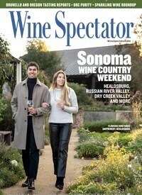 Titelbild der Ausgabe 6/2024 von Wine Spectator. Diese Zeitschrift und viele weitere Gartenzeitschriften und Wohnzeitschriften als Abo oder epaper bei United Kiosk online kaufen.