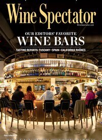 Titelbild der Ausgabe 10/2025 von Wine Spectator. Diese Zeitschrift und viele weitere Gartenzeitschriften und Wohnzeitschriften als Abo oder epaper bei United Kiosk online kaufen.