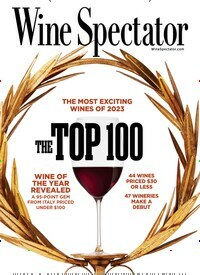 Titelbild der Ausgabe 15/2023 von Wine Spectator. Diese Zeitschrift und viele weitere Gartenzeitschriften und Wohnzeitschriften als Abo oder epaper bei United Kiosk online kaufen.