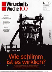 Titelbild der Ausgabe 8/2026 von WirtschaftsWoche. Diese Zeitschrift und viele weitere Wirtschaftsmagazine und Politikmagazine als Abo oder epaper bei United Kiosk online kaufen.