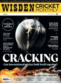 Titelbild der Ausgabe 1/2026 von Wisden Cricket Monthly. Diese Zeitschrift und viele weitere Sportmagazine als Abo oder epaper bei United Kiosk online kaufen.