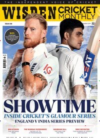 Titelbild der Ausgabe 5/2025 von Wisden Cricket Monthly. Diese Zeitschrift und viele weitere Sportmagazine als Abo oder epaper bei United Kiosk online kaufen.