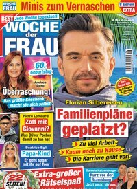 Titelbild der Ausgabe 6/2026 von Woche der Frau. Diese Zeitschrift und viele weitere Frauenzeitschriften als Abo oder epaper bei United Kiosk online kaufen.