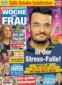 Titelbild der Ausgabe 10/2026 von Woche der Frau. Diese Zeitschrift und viele weitere Frauenzeitschriften als Abo oder epaper bei United Kiosk online kaufen.