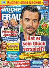 Titelbild der Ausgabe 16/2026 von Woche der Frau. Diese Zeitschrift und viele weitere Frauenzeitschriften als Abo oder epaper bei United Kiosk online kaufen.