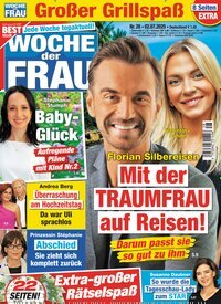 Titelbild der Ausgabe 28/2025 von Woche der Frau. Diese Zeitschrift und viele weitere Frauenzeitschriften als Abo oder epaper bei United Kiosk online kaufen.