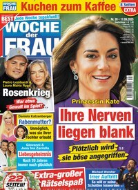 Titelbild der Ausgabe 39/2025 von Woche der Frau. Diese Zeitschrift und viele weitere Frauenzeitschriften als Abo oder epaper bei United Kiosk online kaufen.