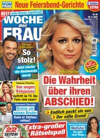 Titelbild der Ausgabe 46/2025 von Woche der Frau. Diese Zeitschrift und viele weitere Frauenzeitschriften als Abo oder epaper bei United Kiosk online kaufen.