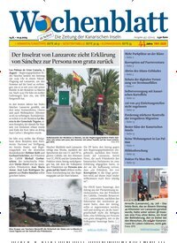 Titelbild der Ausgabe 457/2025 von Wochenblatt. Diese Zeitschrift und viele weitere Wirtschaftsmagazine und Politikmagazine als Abo oder epaper bei United Kiosk online kaufen.