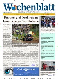 Titelbild der Ausgabe 470/2026 von Wochenblatt. Diese Zeitschrift und viele weitere Wirtschaftsmagazine und Politikmagazine als Abo oder epaper bei United Kiosk online kaufen.