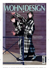 Titelbild der Ausgabe 6/2022 von Wohn!Design. Diese Zeitschrift und viele weitere Gartenzeitschriften und Wohnzeitschriften als Abo oder epaper bei United Kiosk online kaufen.