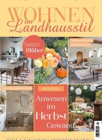 Titelbild der Ausgabe 5/2026 von Wohnen im Landhausstil. Diese Zeitschrift und viele weitere Gartenzeitschriften und Wohnzeitschriften als Abo oder epaper bei United Kiosk online kaufen.