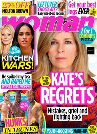 Titelbild der Ausgabe 16/2025 von Woman. Diese Zeitschrift und viele weitere Frauenzeitschriften als Abo oder epaper bei United Kiosk online kaufen.