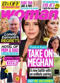 Titelbild der Ausgabe 23/2025 von Woman. Diese Zeitschrift und viele weitere Frauenzeitschriften als Abo oder epaper bei United Kiosk online kaufen.