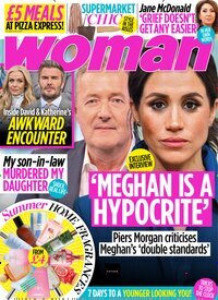 Titelbild der Ausgabe 28/2026 von Woman. Diese Zeitschrift und viele weitere Frauenzeitschriften als Abo oder epaper bei United Kiosk online kaufen.