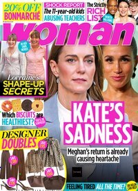 Titelbild der Ausgabe 37/2026 von Woman. Diese Zeitschrift und viele weitere Frauenzeitschriften als Abo oder epaper bei United Kiosk online kaufen.