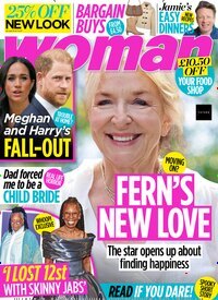 Titelbild der Ausgabe 42/2025 von Woman. Diese Zeitschrift und viele weitere Frauenzeitschriften als Abo oder epaper bei United Kiosk online kaufen.