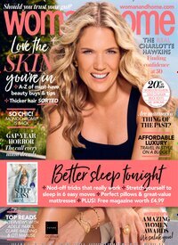 Titelbild der Ausgabe 10/2025 von Woman and Home. Diese Zeitschrift und viele weitere Frauenzeitschriften als Abo oder epaper bei United Kiosk online kaufen.