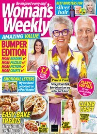 Titelbild der Ausgabe 35/2025 von Womans Weekly. Diese Zeitschrift und viele weitere Frauenzeitschriften als Abo oder epaper bei United Kiosk online kaufen.