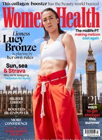 Titelbild der Ausgabe 7/2025 von Womens Health UK. Diese Zeitschrift und viele weitere Frauenzeitschriften als Abo oder epaper bei United Kiosk online kaufen.