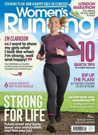 Titelbild der Ausgabe 4/2026 von Womens Running. Diese Zeitschrift und viele weitere Sportmagazine als Abo oder epaper bei United Kiosk online kaufen.