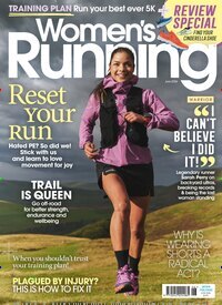 Titelbild der Ausgabe 6/2026 von Womens Running. Diese Zeitschrift und viele weitere Sportmagazine als Abo oder epaper bei United Kiosk online kaufen.