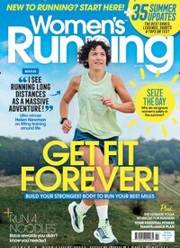 Titelbild der Ausgabe 7/2025 von Womens Running. Diese Zeitschrift und viele weitere Sportmagazine als Abo oder epaper bei United Kiosk online kaufen.