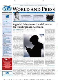 Titelbild der Ausgabe 2/2026 von World and Press. Diese Zeitschrift und viele weitere Reisemagazine, Freizeitmagazine und Wissensmagazine als Abo oder epaper bei United Kiosk online kaufen.