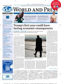 Titelbild der Ausgabe 4/2026 von World and Press. Diese Zeitschrift und viele weitere Reisemagazine, Freizeitmagazine und Wissensmagazine als Abo oder epaper bei United Kiosk online kaufen.