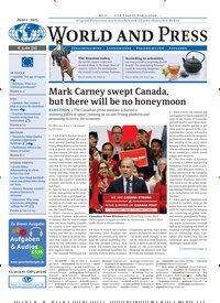 Titelbild der Ausgabe 11/2025 von World and Press. Diese Zeitschrift und viele weitere Reisemagazine, Freizeitmagazine und Wissensmagazine als Abo oder epaper bei United Kiosk online kaufen.