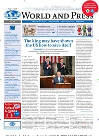 Titelbild der Ausgabe 11/2026 von World and Press. Diese Zeitschrift und viele weitere Reisemagazine, Freizeitmagazine und Wissensmagazine als Abo oder epaper bei United Kiosk online kaufen.