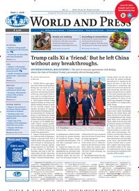 Titelbild der Ausgabe 12/2026 von World and Press. Diese Zeitschrift und viele weitere Reisemagazine, Freizeitmagazine und Wissensmagazine als Abo oder epaper bei United Kiosk online kaufen.
