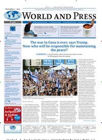 Titelbild der Ausgabe 22/2025 von World and Press. Diese Zeitschrift und viele weitere Reisemagazine, Freizeitmagazine und Wissensmagazine als Abo oder epaper bei United Kiosk online kaufen.