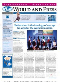 Titelbild der Ausgabe 2/2024 von World and Press - Globalization. Diese Zeitschrift und viele weitere Reisemagazine, Freizeitmagazine und Wissensmagazine als Abo oder epaper bei United Kiosk online kaufen.