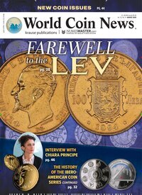Titelbild der Ausgabe 8/2025 von World Coin News. Diese Zeitschrift und viele weitere Reisemagazine, Freizeitmagazine und Wissensmagazine als Abo oder epaper bei United Kiosk online kaufen.