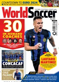 Titelbild der Ausgabe 5/2024 von World Soccer. Diese Zeitschrift und viele weitere Sportmagazine als Abo oder epaper bei United Kiosk online kaufen.