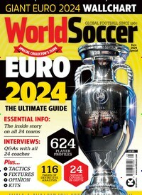 Titelbild der Ausgabe 6/2024 von World Soccer. Diese Zeitschrift und viele weitere Sportmagazine als Abo oder epaper bei United Kiosk online kaufen.