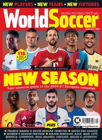 Titelbild der Ausgabe 10/2026 von World Soccer. Diese Zeitschrift und viele weitere Sportmagazine als Abo oder epaper bei United Kiosk online kaufen.